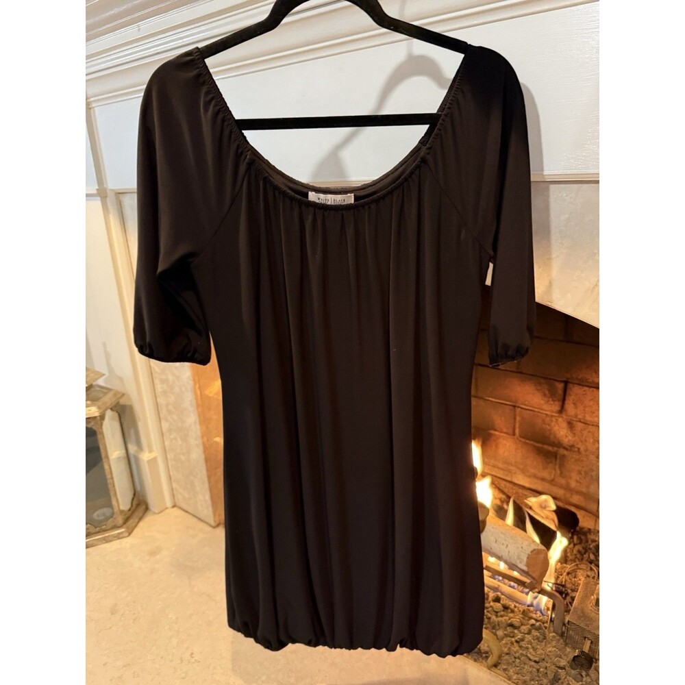 White House Black Market Blouson Dress Size Medium